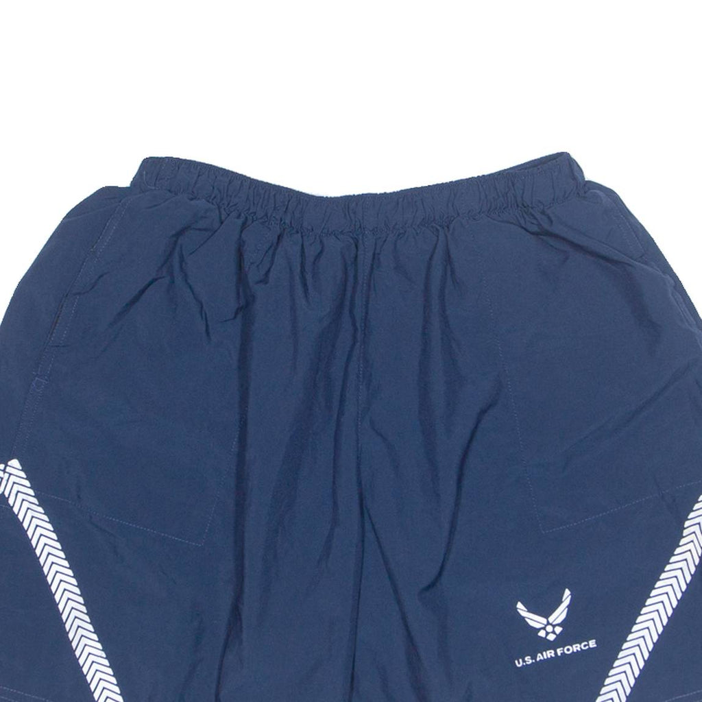 US AIR FORCE Lined Mens Swimming Shorts Blue Relaxed M W24