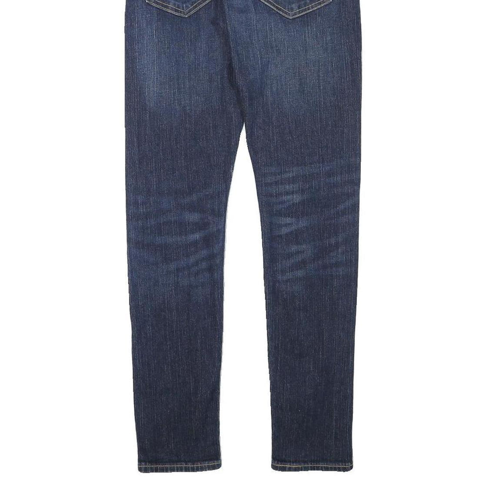 LEVI'S Womens Slim Blue Denim Dark Jeans W28 L30 Zip Cotton Blend