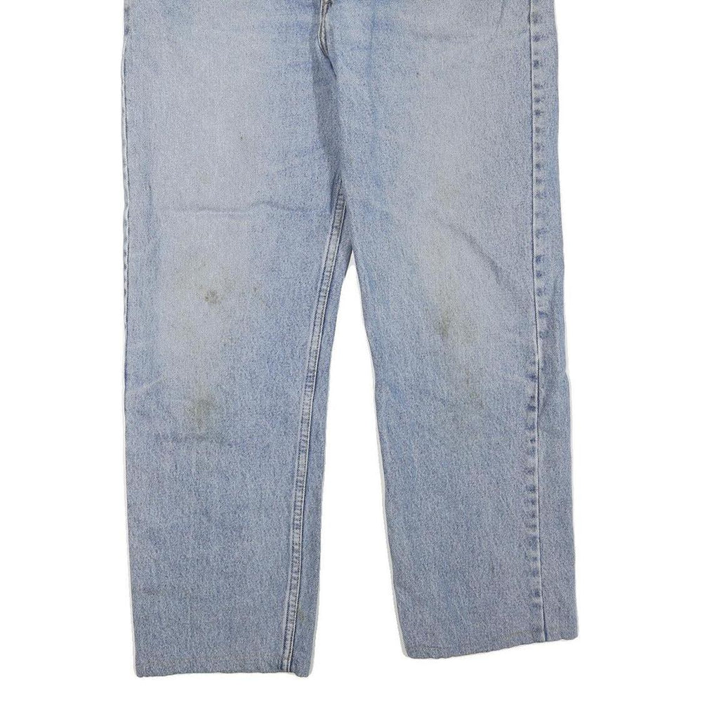 LEVI'S Mens Jeans Blue Regular Straight Denim Medium W36 L29 Classic Zip