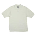 NIKE Mens White Cotton Polo Shirt S Short Sleeve Plain Casual Summer