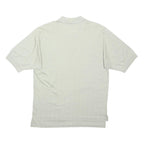 NIKE Mens White Cotton Polo Shirt S Short Sleeve Plain Casual Summer
