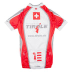 Cycling Mens Jersey Red Full Zip S
