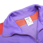 PUMA Mens Purple & Red Zip Jacket M Cotton Blend Casual Sportswear