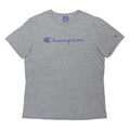 CHAMPION Mens Grey Cotton Blend Graphic T-Shirt XL Short Sleeve Crew Neck Casual