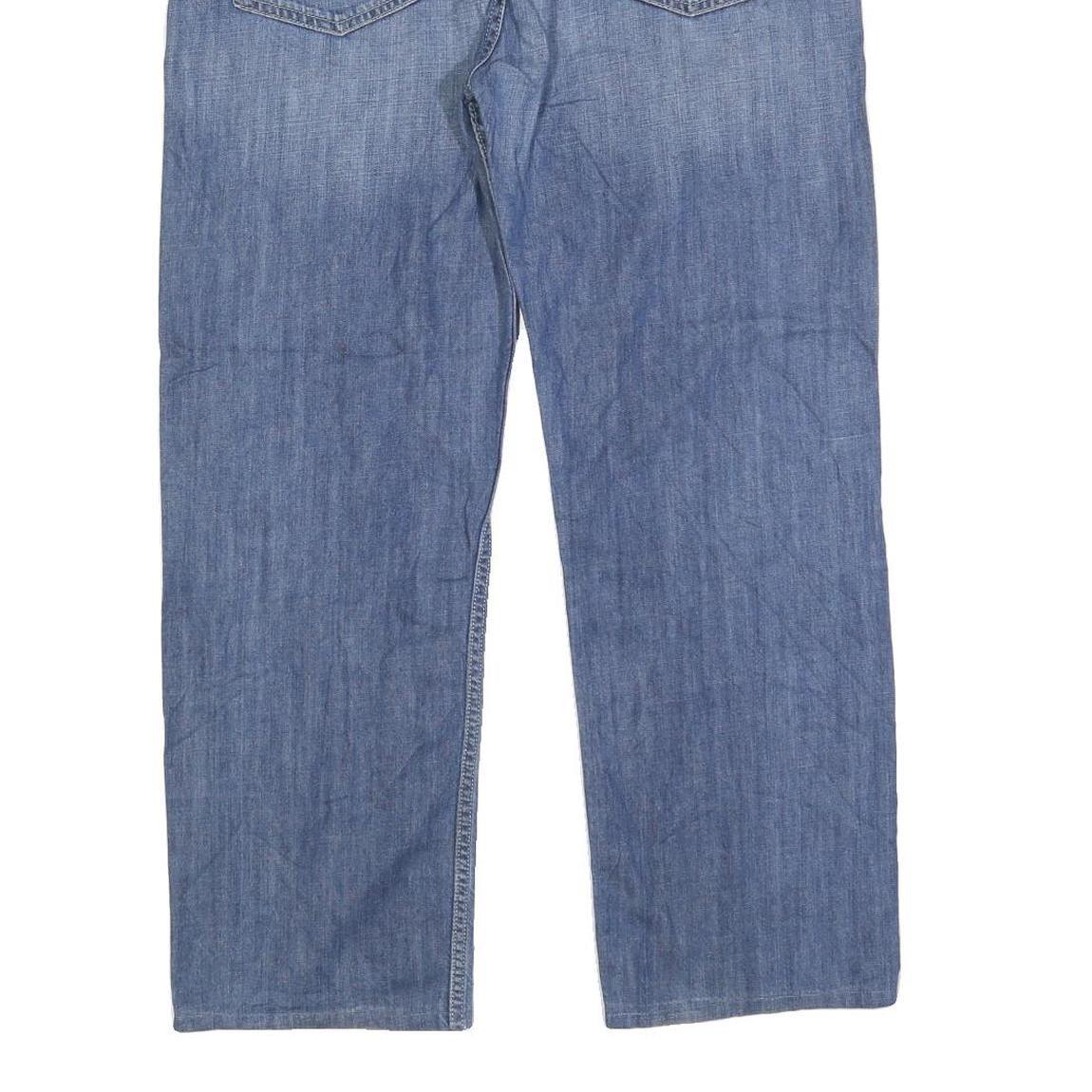 LEVI'S 505 Mens Jeans Blue Regular Straight Denim Medium W38 L28 Classic Zip