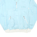 GOLDEN CUP Womens Blue Zip Jacket M Polyester Plain Lightweight Casual