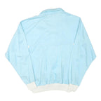 GOLDEN CUP Womens Blue Zip Jacket M Polyester Plain Lightweight Casual