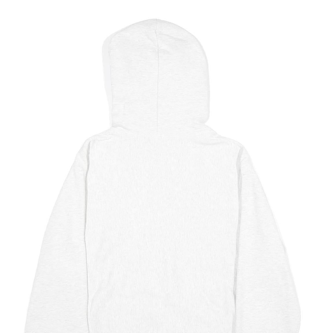 CHAMPION REVERSE WEAVE Mens White Pullover Hoodie XS Classic Logo Cotton Blend