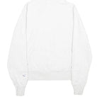 CHAMPION REVERSE WEAVE Mens White Pullover Hoodie XS Classic Logo Cotton Blend