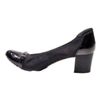 ANNIE KLEIN Ballet Shoes Black Synthetic Womens UK 4