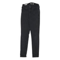 LEVI'S 721 Womens Jeans Black Slim Skinny Denim W24 L28 Stretch Cotton Blend