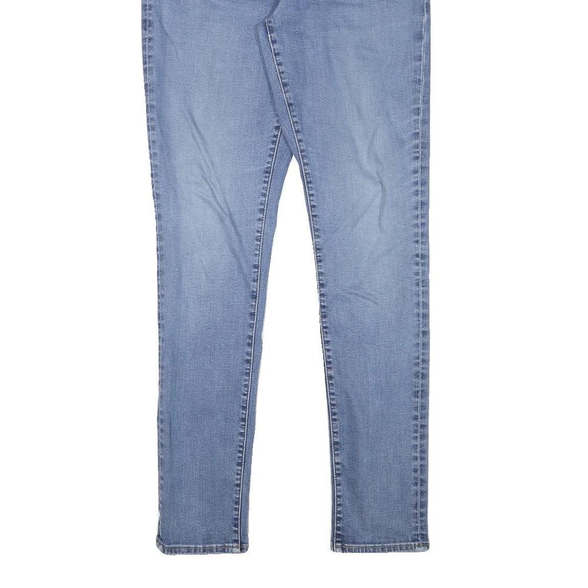 LEVI'S Womens Slim Blue Denim Jeans W30 L29 Zip Classic Fit Stretch Skinny