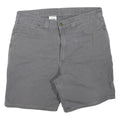 CARHARTT Mens Grey Workwear Casual Shorts XL W36 Durable Polyester Blend