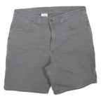 CARHARTT Mens Grey Workwear Casual Shorts XL W36 Durable Polyester Blend
