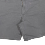 CARHARTT Mens Grey Workwear Casual Shorts XL W36 Durable Polyester Blend
