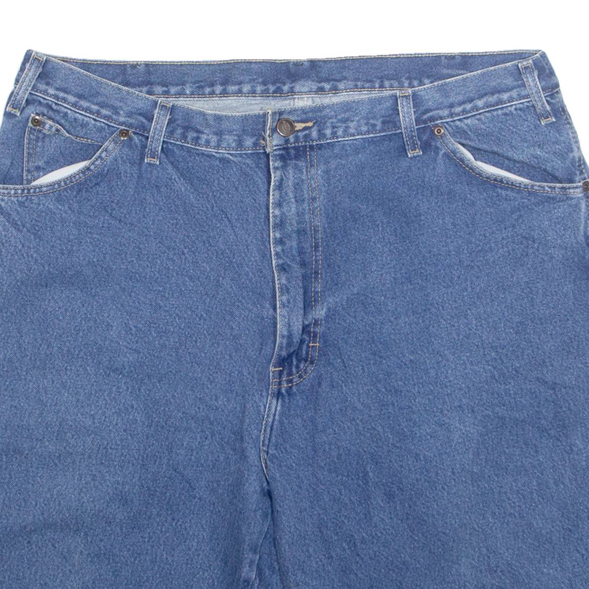 DICKIES Mens Workwear Shorts Blue XL W40