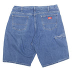 DICKIES Mens Workwear Shorts Blue XL W40