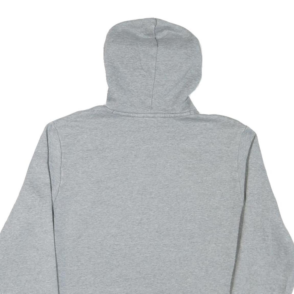 PUMA Mens Grey Hoodie Pullover M Cotton Blend Casual Wear Sweatshirt