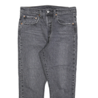 LEVI'S 501 Womens Jeans Regular Straight Denim Dark W30 L24 Classic Fit Button