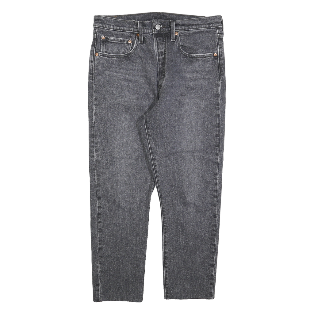 LEVI'S 501 Womens Jeans Regular Straight Denim Dark W30 L24 Classic Fit Button