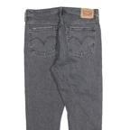 LEVI'S 501 Womens Jeans Regular Straight Denim Dark W30 L24 Classic Fit Button