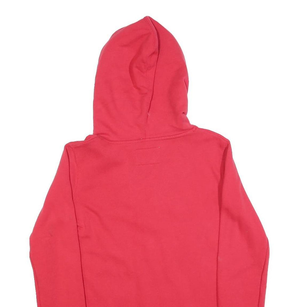 OHIO STATE VARSITY Womens Red Hoodie S Ohio State Buckeyes Cotton Blend Pullover