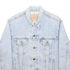 LEVI'S Mens Blue Denim Jacket M Cotton Button Classic Casual Vintage Style