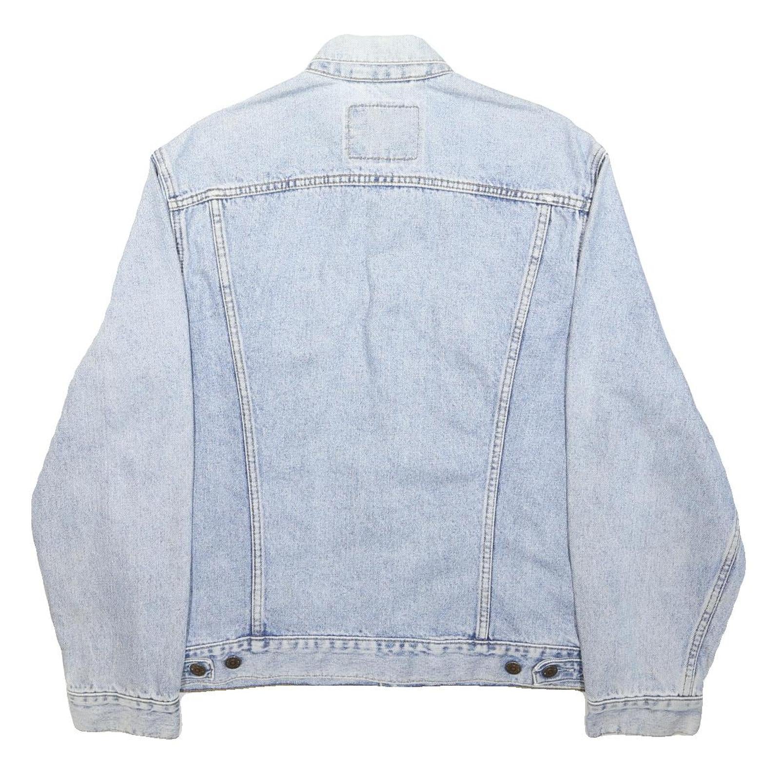 LEVI'S Mens Blue Denim Jacket M Cotton Button Classic Casual Vintage Style