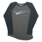 CHASE NASCAR Matt Kenseth Mens T-Shirt Grey Long Sleeve L