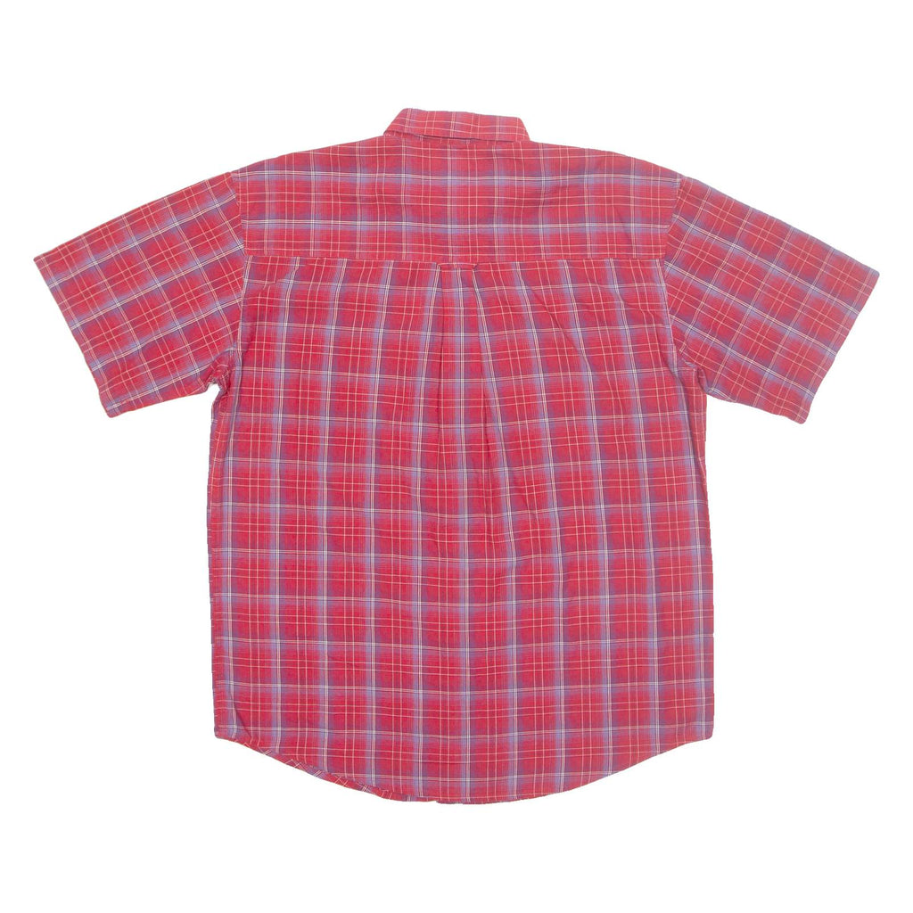 WRANGLER Mens Shirt Blue Check XL