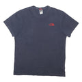 THE NORTH FACE Mens Navy Blue Logo Print T-Shirt M Short Sleeve Crew Neck Casual