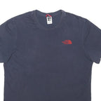 THE NORTH FACE Mens Navy Blue Logo Print T-Shirt M Short Sleeve Crew Neck Casual