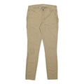 CARHARTT Womens Cotton Blend Beige Slim Fit Skinny Trousers W28 L29 Utility