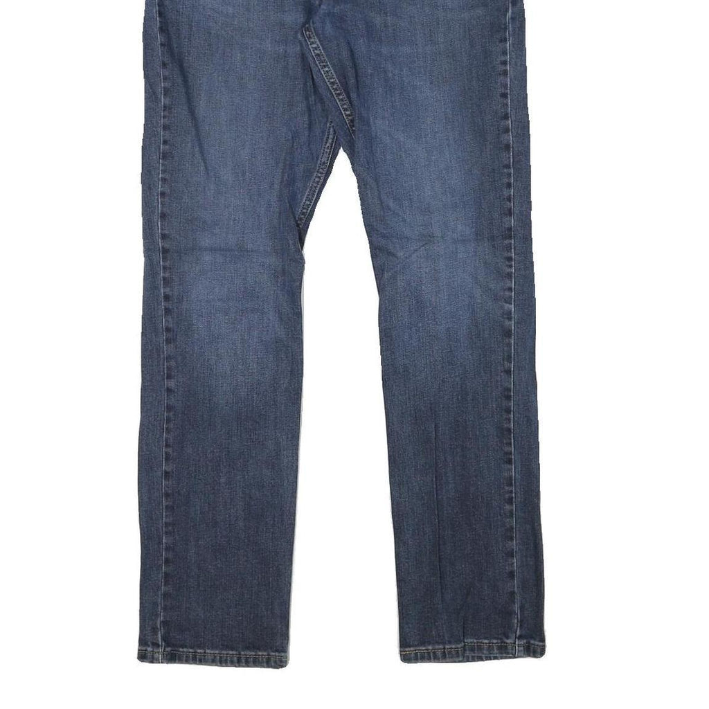 LEVI'S Mens Slim Blue Denim Jeans W30 L30 Cotton Blend Zip Regular Fit Classic