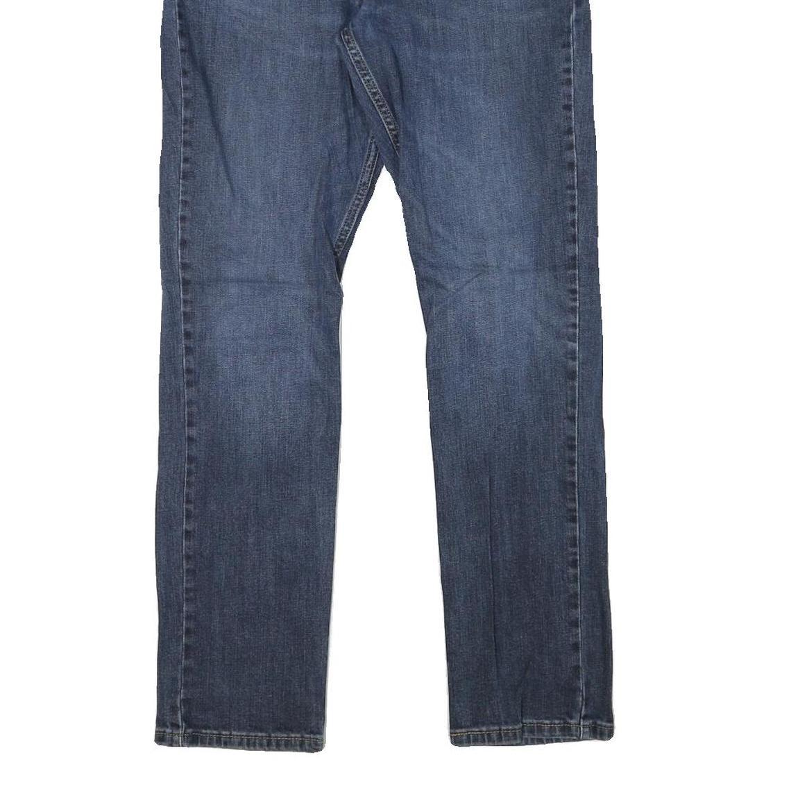 LEVI'S Mens Slim Blue Denim Jeans W30 L30 Cotton Blend Zip Regular Fit Classic