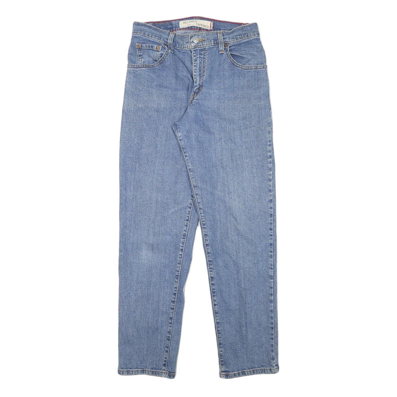 LEVI'S Womens Relaxed Tapered Denim Medium W28 L29 Classic Cotton Blend Jeans
