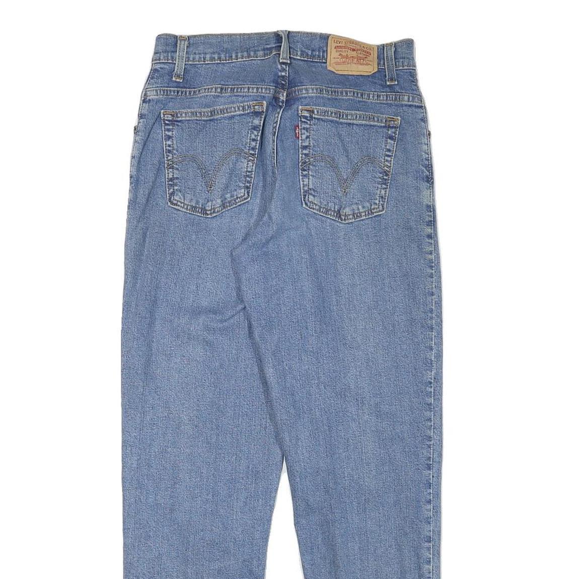 LEVI'S Womens Relaxed Tapered Denim Medium W28 L29 Classic Cotton Blend Jeans