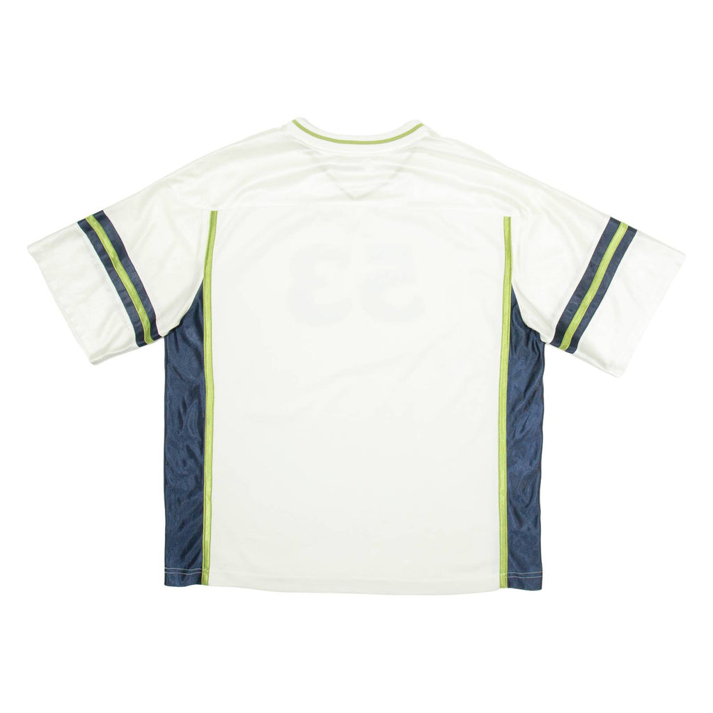 LEE 53 Mens Football Shirt Jersey White USA V-Neck XL