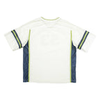 LEE 53 Mens Football Shirt Jersey White USA V-Neck XL