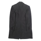SINOE Womens Blazer Jacket Black Striped L