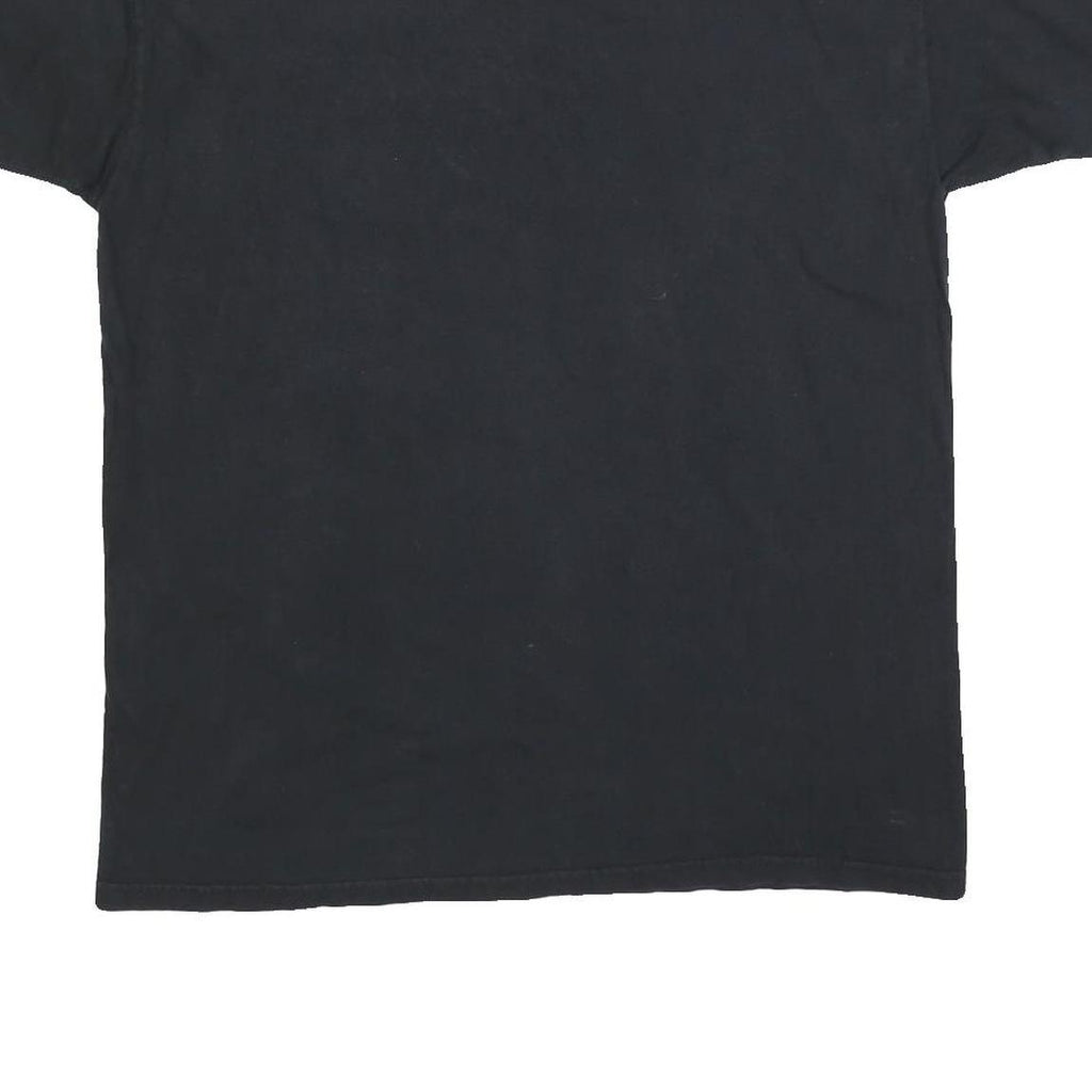 HARD ROCK CAFE Mens Black Myrtle Beach Graphic T-Shirt L Short Sleeve Crew Neck