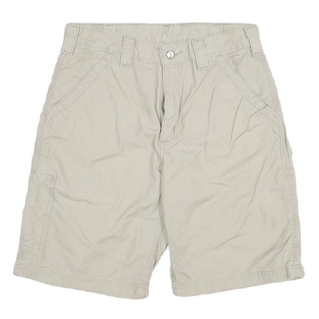 CARHARTT Mens Shorts Beige Casual L W30 Cotton Blend Workwear