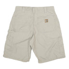 CARHARTT Mens Shorts Beige Casual L W30 Cotton Blend Workwear