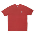 CARHARTT Mens Red Pocket T-Shirt XL Short Sleeve Crew Neck Cotton Blend Casual