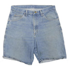 WRANGLER Mens Denim Blue Casual Shorts L W34 Classic Fit Cotton Blend