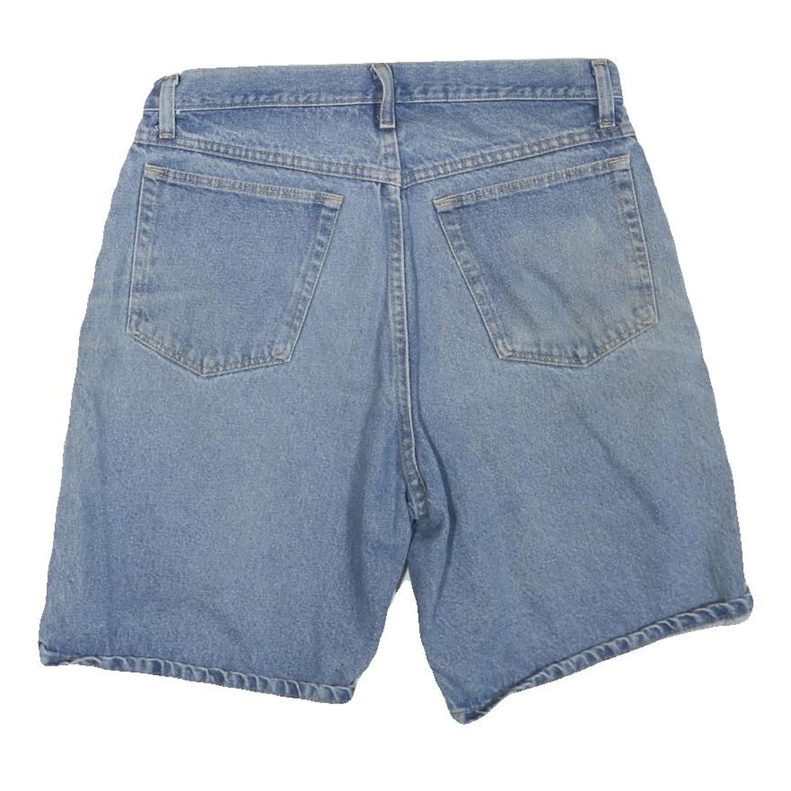 WRANGLER Mens Denim Blue Casual Shorts L W34 Classic Fit Cotton Blend