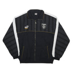 PUMA Mens Black & White FC Aesch Track Jacket XL Polyamide Plain Football
