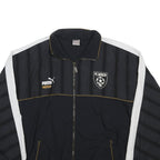 PUMA Mens Black & White FC Aesch Track Jacket XL Polyamide Plain Football