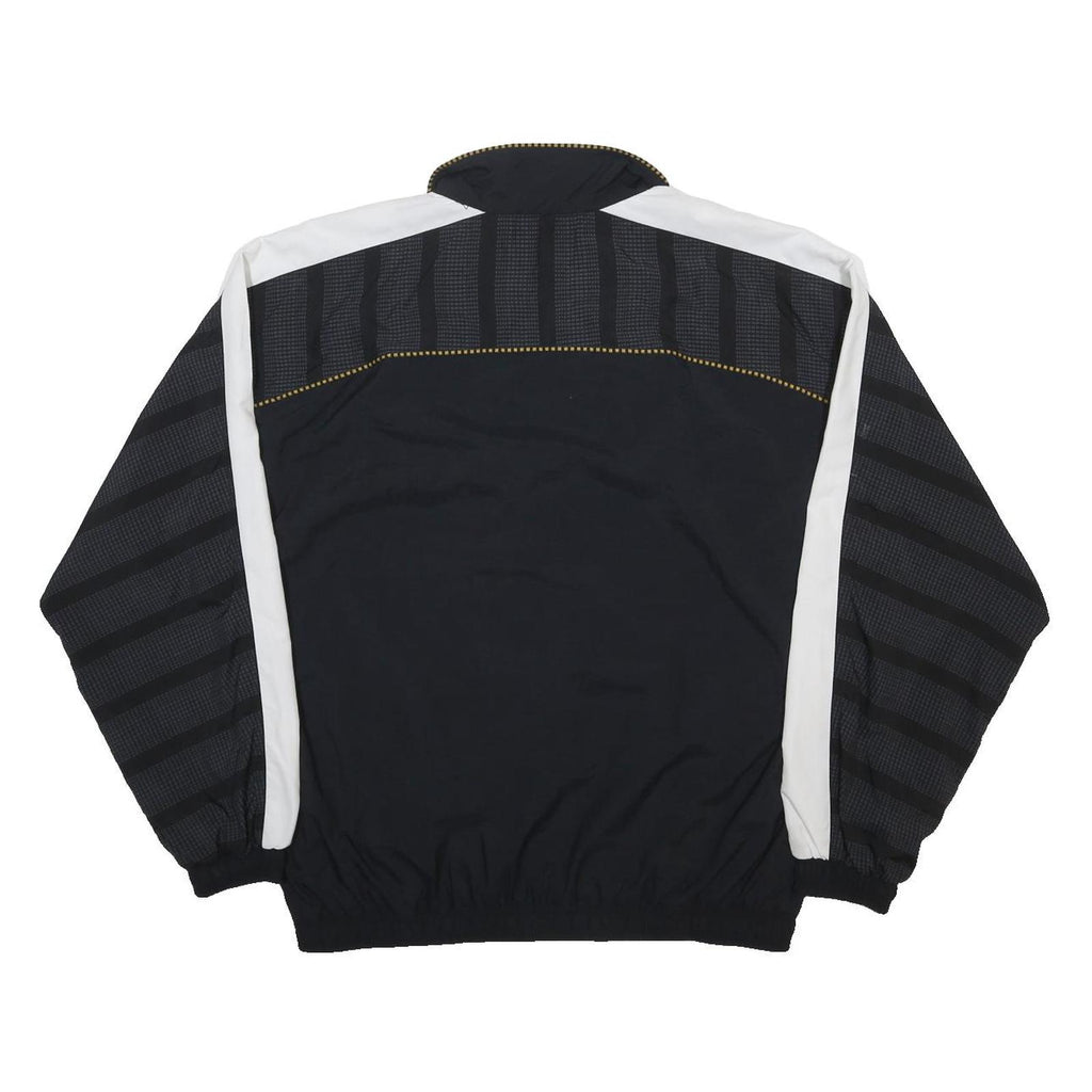 PUMA Mens Black & White FC Aesch Track Jacket XL Polyamide Plain Football
