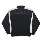 PUMA Mens Black & White FC Aesch Track Jacket XL Polyamide Plain Football